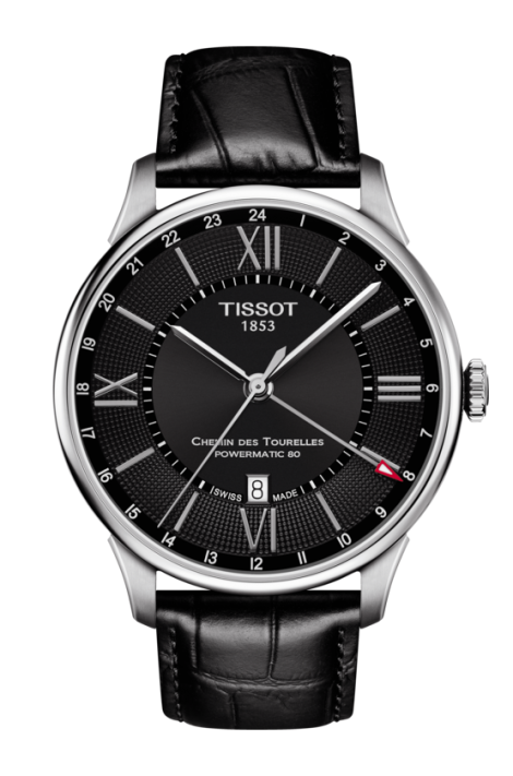 TISSOT CHEMIN DES TOURELLES POWERMATIC 80 GMT T099.429.16.058.00