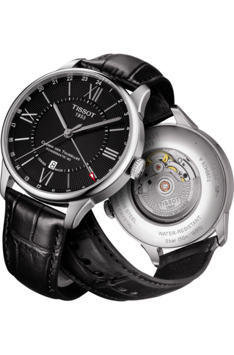 TISSOT CHEMIN DES TOURELLES POWERMATIC 80 GMT T099.429.16.058.00