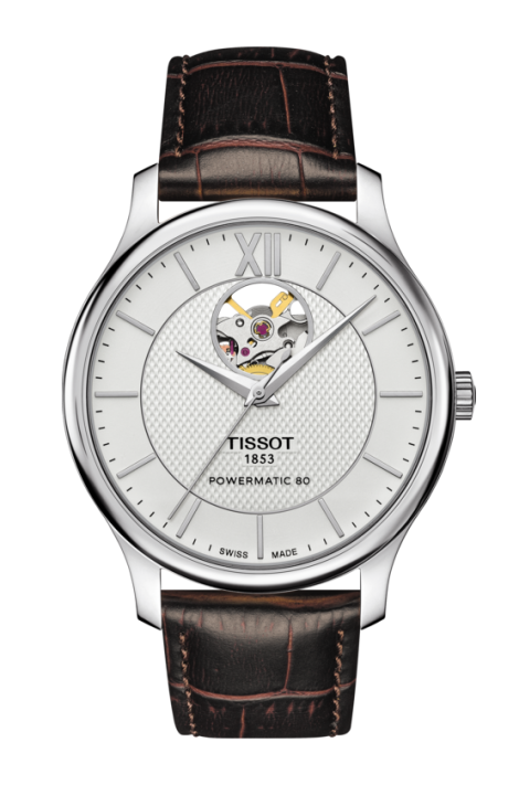 TISSOT TRADITION POWERMATIC 80 OPEN HEART T063.907.16.038.00