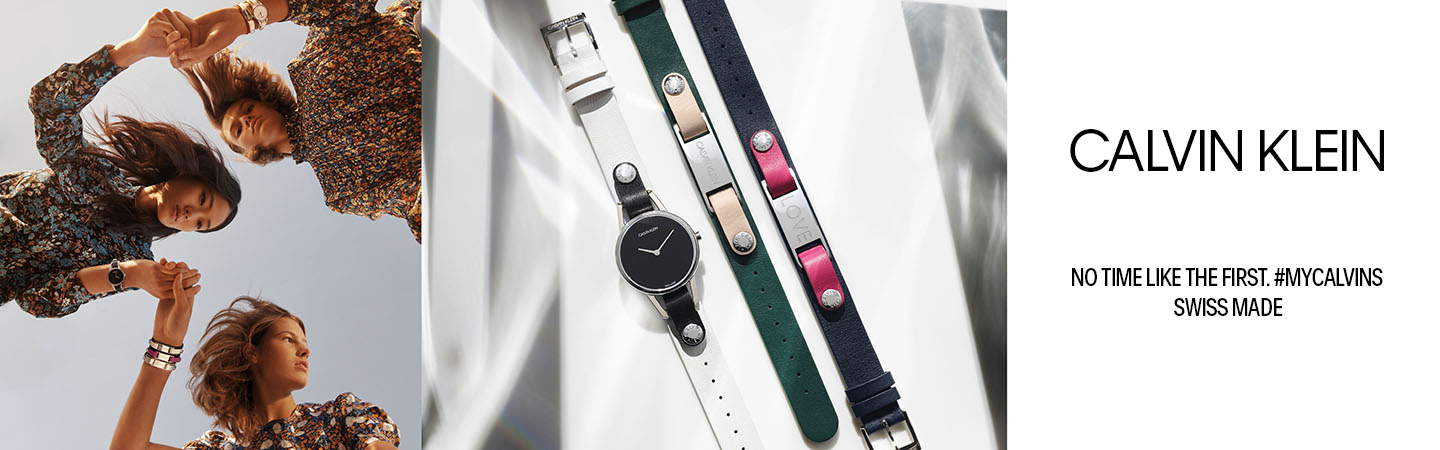 Calvin Klein watches and jewellery