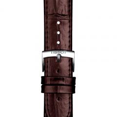 TISSOT OFFICIAL BROWN LEATHER STRAP LUGS 20MM T852.043.013