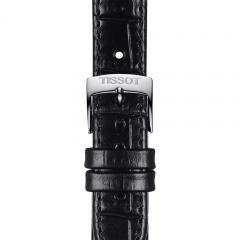 TISSOT OFFICIAL BLACK LEATHER STRAP LUGS 15MM T852.043.622