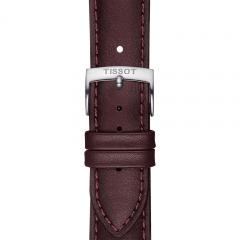 TISSOT OFFICIAL BROWN LEATHER STRAP LUGS 20MM T852.046.838