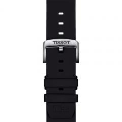TISSOT OFFICIAL BLACK SILICONE STRAP LUGS 22MM T852.047.179