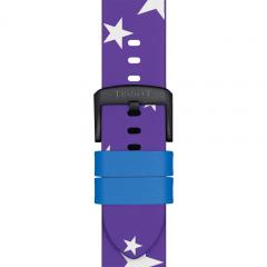TISSOT OFFICIAL NBA LEATHER STRAP LOS ANGELES LAKERS LIMITED EDITION 22MM T852.047.506