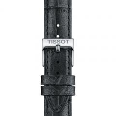 TISSOT OFFICIAL GREY LEATHER STRAP LUGS 16MM T852.047.924