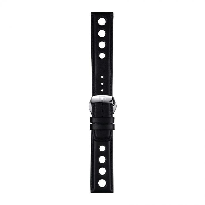 TISSOT OFFICIAL BLACK LEATHER STRAP LUGS 20MM T852.037.163