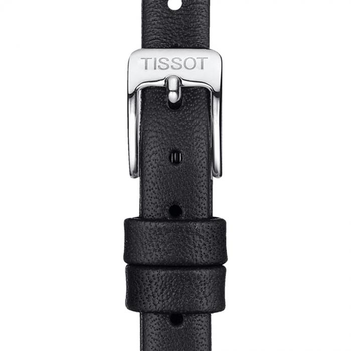 TISSOT OFFICIAL BLACK LEATHER STRAP LUGS 09MM T852.043.159