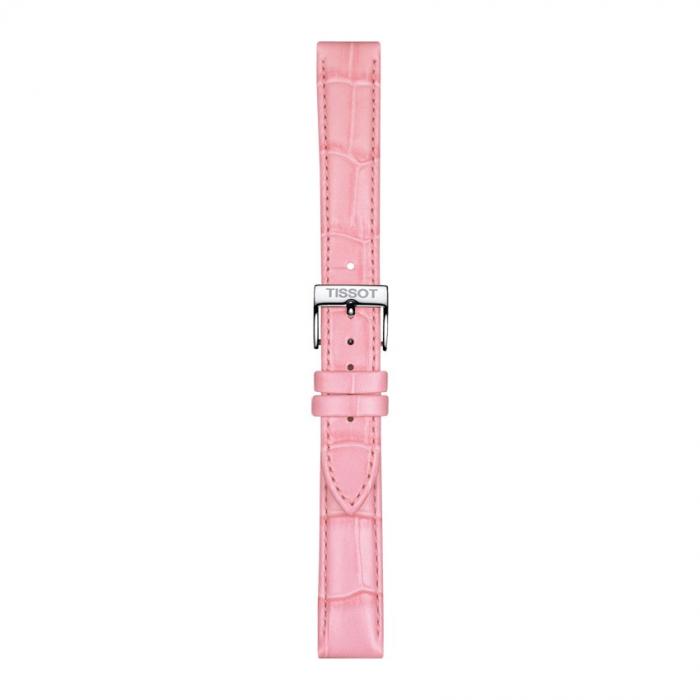 TISSOT OFFICIAL PINK LEATHER STRAP LUGS 16MM T852.047.114