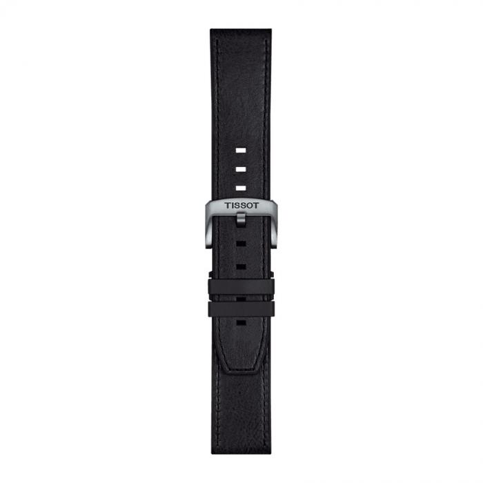TISSOT OFFICIAL BLACK LEATHER STRAP LUGS 23MM T852.047.779