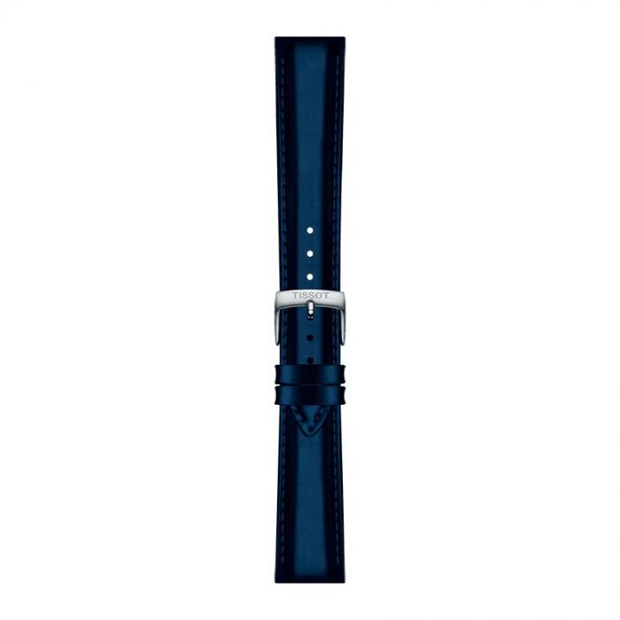 TISSOT OFFICIAL BLUE SYNTHETIC STRAP LUGS 18MM T852.048.150