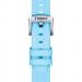 TISSOT OFFICIAL BLUE SILICONE STRAP LUGS 18MM T852.047.450