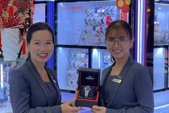 Nhân viên bán hàng tại Việt Nam tiếp tục đạt giải thưởng từ Tissot Academy